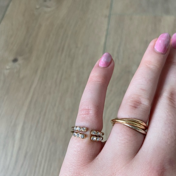 Gold Midi Rings - Picture 2 of 3